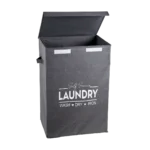 Καλάθι απλύτων N/W «LAUNDRY» (72Lt)