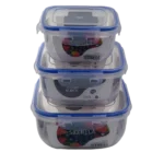 Δοχείο φαγητού “Clip” τετράγωνο