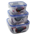 Δοχείο φαγητού “Clip” τετράγωνο - Image 2