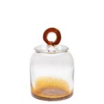 ΓΥΑΛΙΝΟ ΔΙΑΦΑΝΟ-ΚΑΦΕ ΒΑΖΟ ΜΕ ΚΑΠΑΚΙ - Image 3