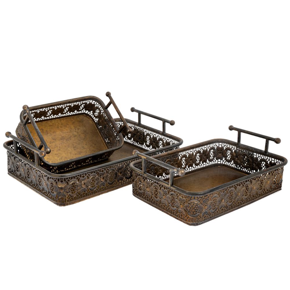 89286 ΣΕΤ/3 ΜΑΥΡΟΣ ΜΕΤΑΛΛΙΚΟΣ ΔΙΣΚΟΣ ΜΕ ΧΕΡΟΥΛΙΑ 38Χ26Χ11 /31,5Χ21Χ11 /24Χ16Χ11ΕΚ - Image 1