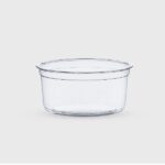 Διαφανές Κύπελλο με Καπάκι για Γλυκά ή Σιτάρι (50τεμ)