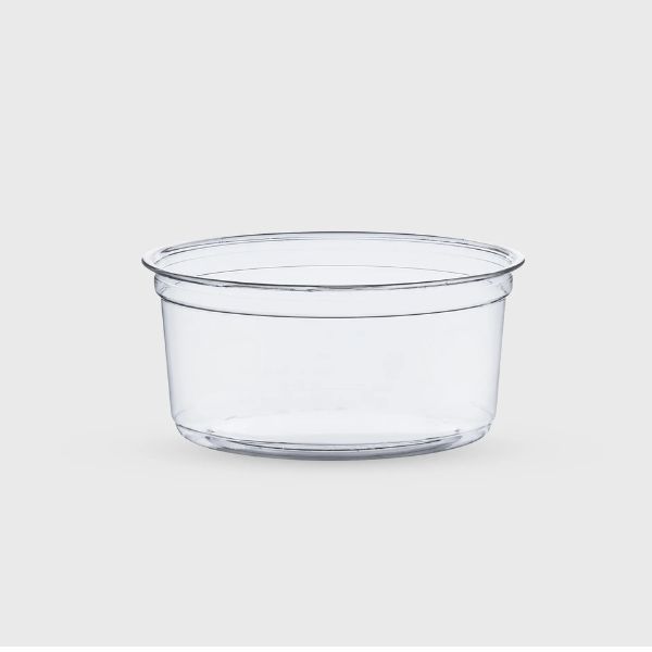 RF34906771000000022828511 (30) Διαφανές Κύπελλο με Καπάκι για Γλυκά ή Σιτάρι (50τεμ) - Image 1